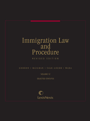 cover image of Immigration Law & Procedure